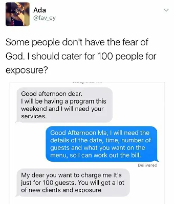 Wow! Some people are savage